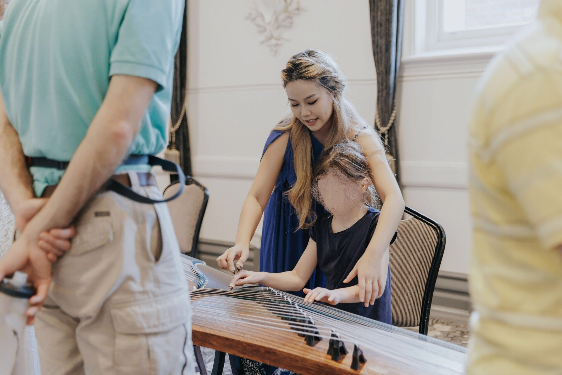 A private guzheng lesson with Shiman